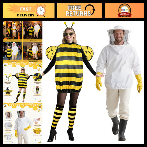 Cute bee and beekeeper - bee,